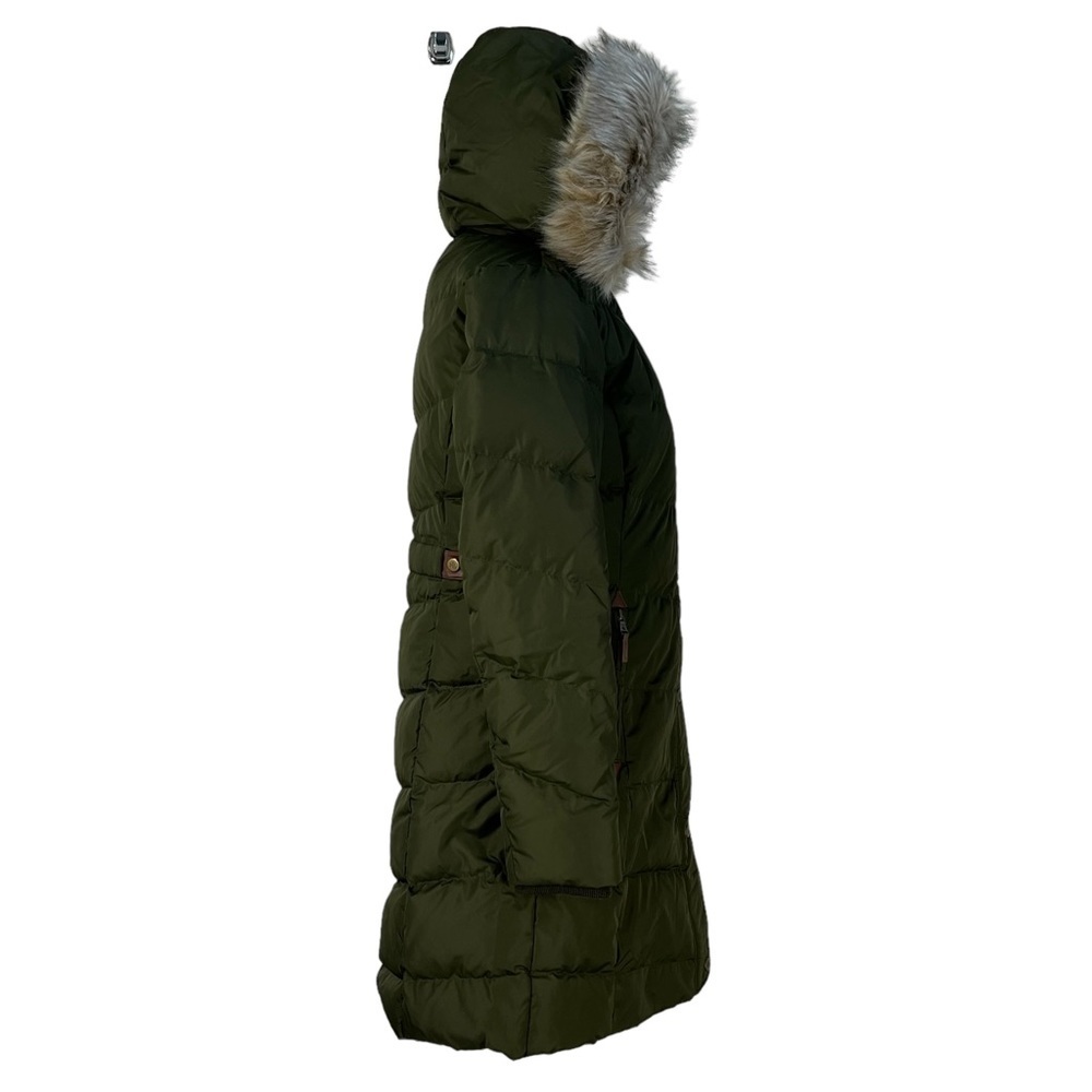 Lauren RALPH LAUREN FAUX FUR LINED HOODED DOWN PUFFER COAT STYLE # 24658 NWT - Picture 10 of 16
